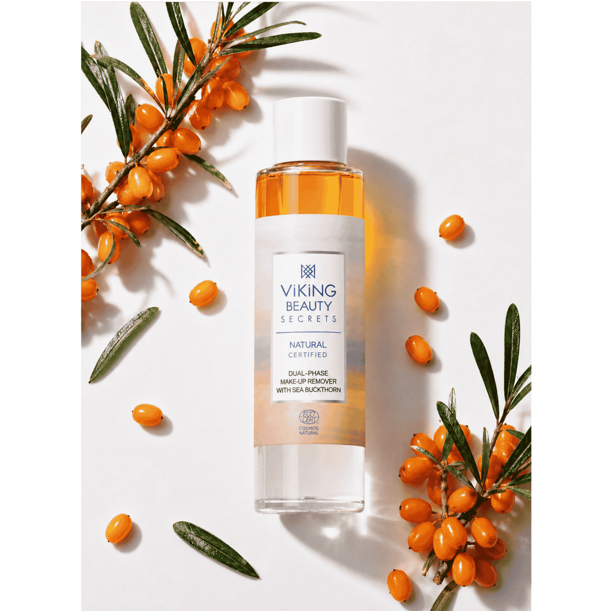 VIKING BEAUTY SECRETS Dual-Phase Makeup Remover with Sea Buckthorn Oil 100ml