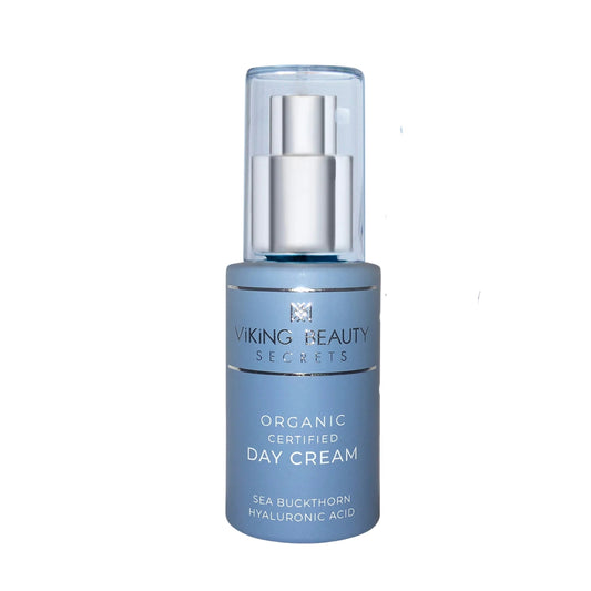 VIKING BEAUTY SECRETS Certified Organic Day Cream with Sea Buckthorn 30ml - Scandinavianskincare.com